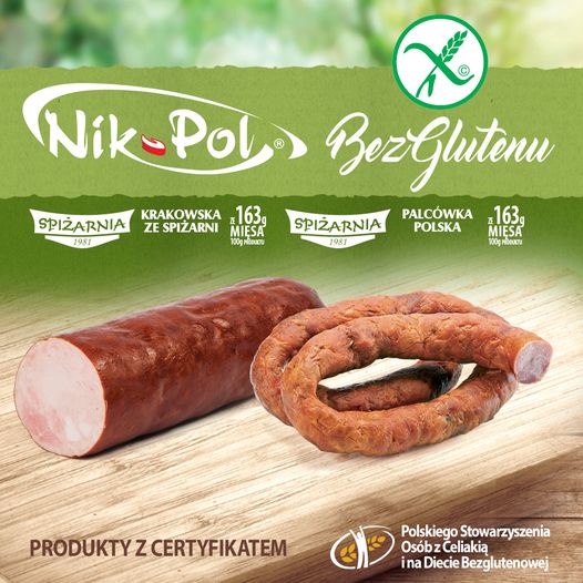 Kiełbasa bezglutenowa Krakowska
