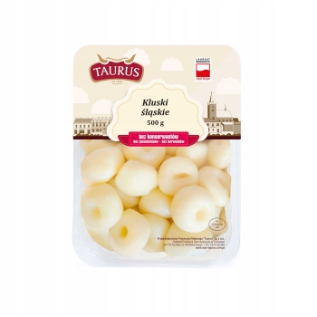 KLUSKI ŚLĄSKIE 500g TAURUS BEZ KONSERWANTÓW