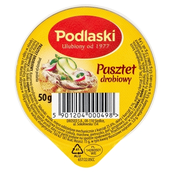 Podlaski pasztet drobiowy 50g Drosed