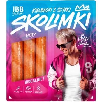KIEŁBASKI SKOLIMKI Z SZYNKI 220 G JBB